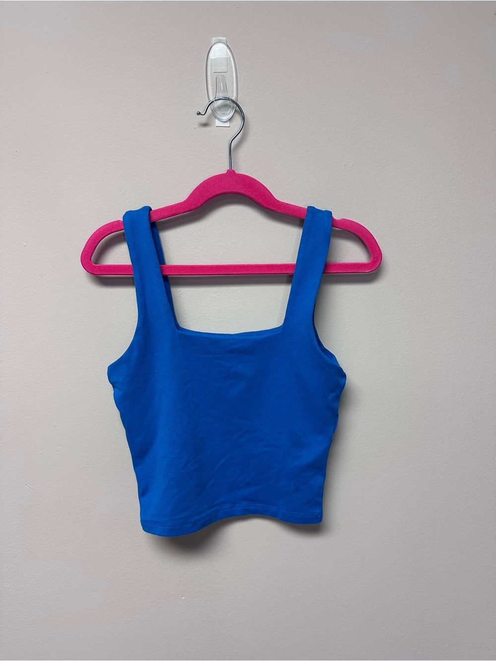 Hollister Blue Cropped Tank Top